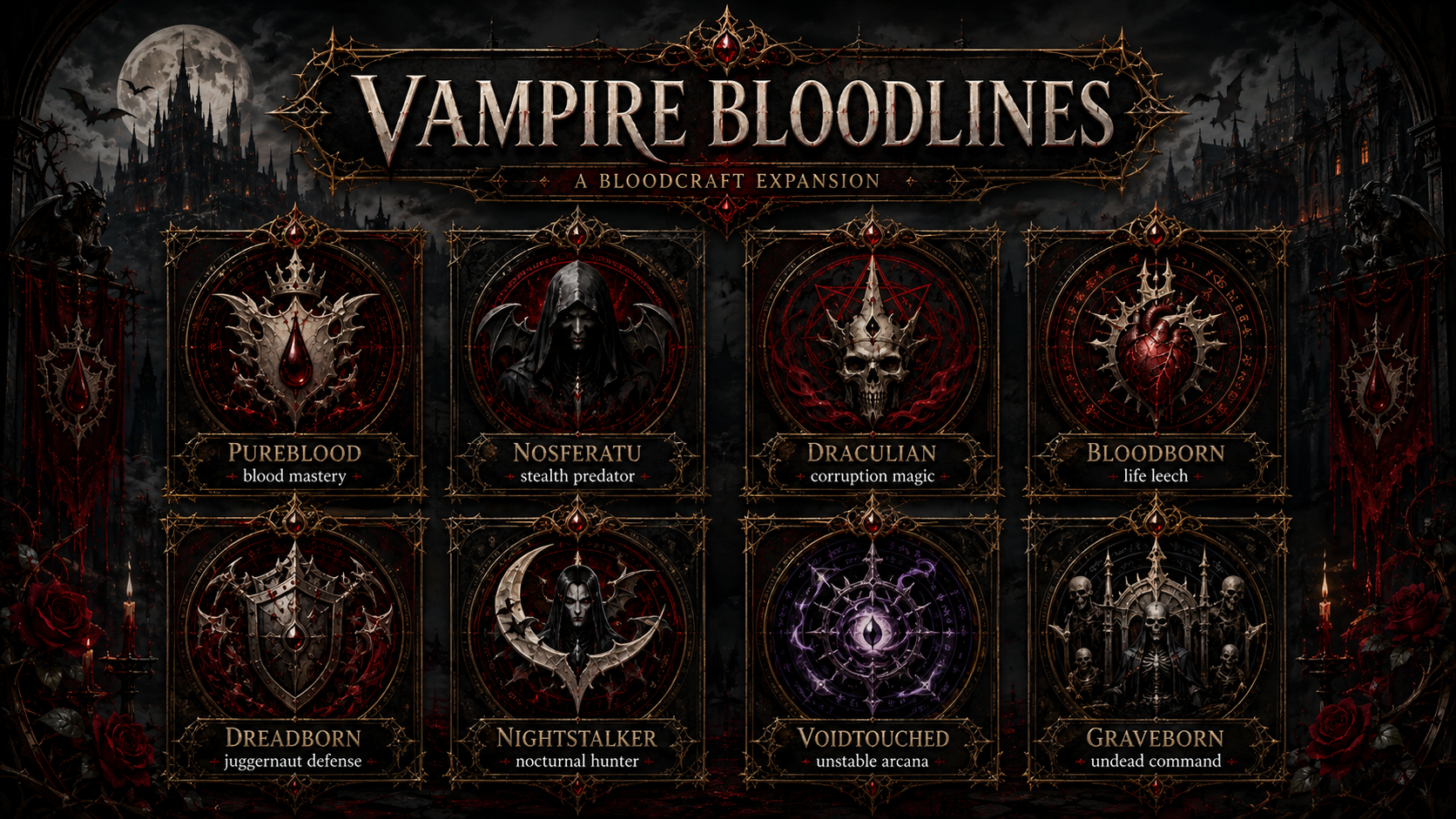 Proposed vampire bloodline sigils